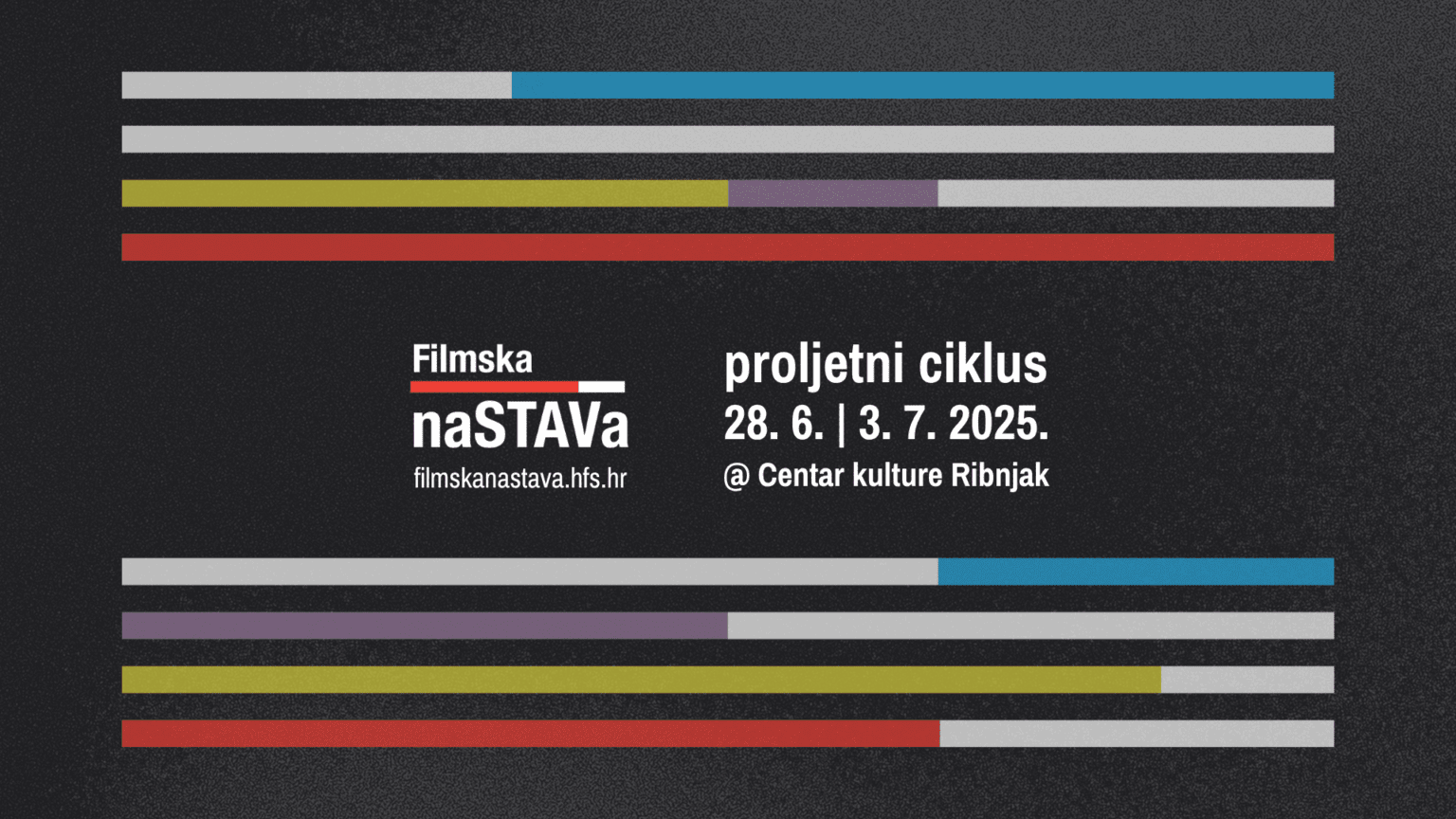 Filmska naSTAVa: Proljetni ciklus u Centru kulture Ribnjak