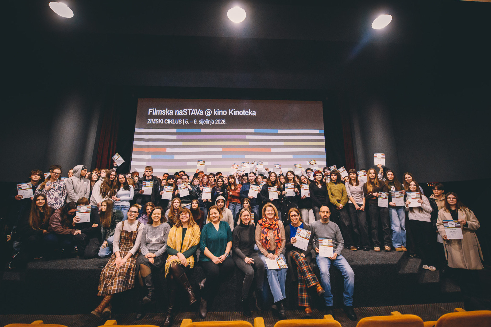 Zimski ciklus Filmske naSTAVe završen dodjelom diploma i susretom s redateljem Igorom Šeregijem